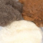 Filzwolle natur Mix 50gr