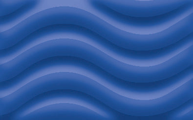 Geschwistertüte 3D Wellpappe-Rohling 40 cm blau