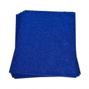 Moosgummi Velvet Blau A4