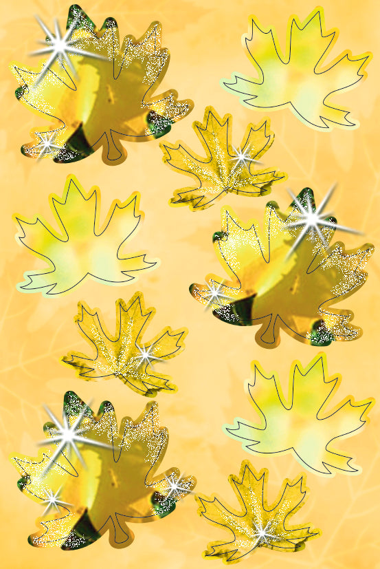 3D Papier-Dekoration "Herbstlaub" 24 Stück von URSUS®