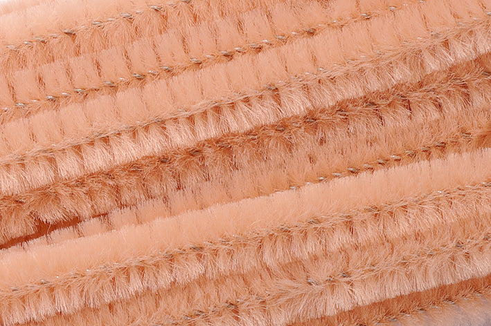 Chenille Pfeifenputzer hautfarben
