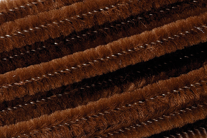 Chenille Pfeifenputzer braun