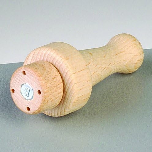 Zusammengesetzter Holzgriff für vier Filznadeln mit vier Aufnahmeöffnungen