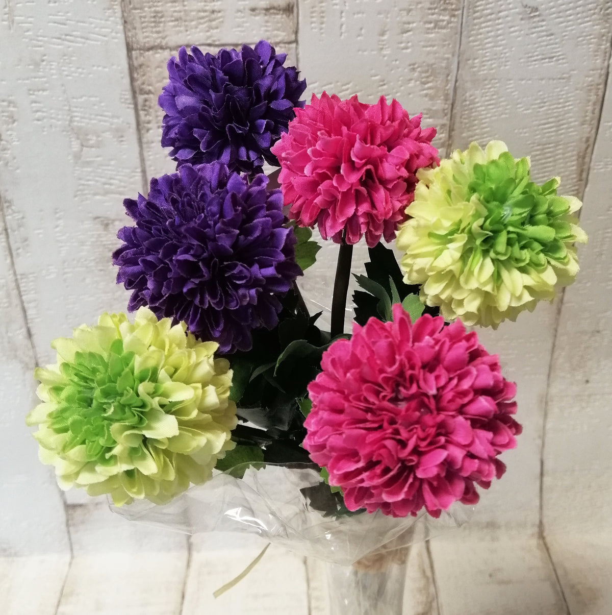 Basteln Dekorieren Blütenball künstliche Blumen