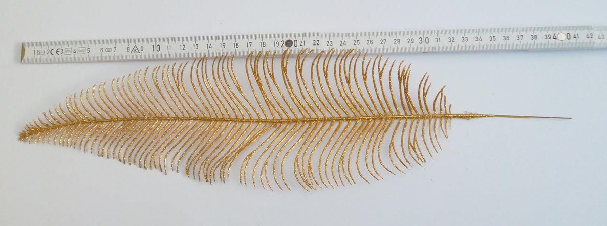 Farnblatt gold