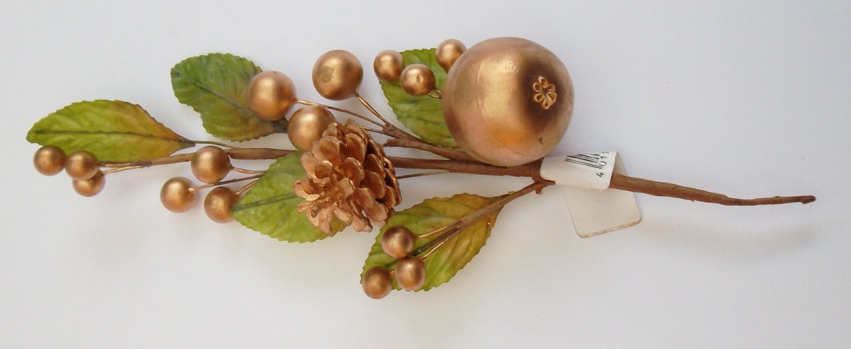 Beeren-Ast gold 24/16cm