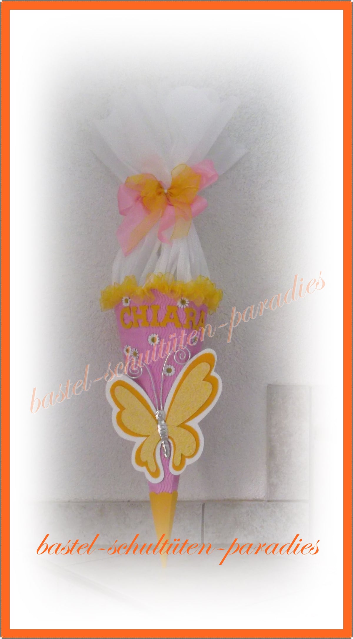 Bastelset Geschwistertüte Schmetterling 3