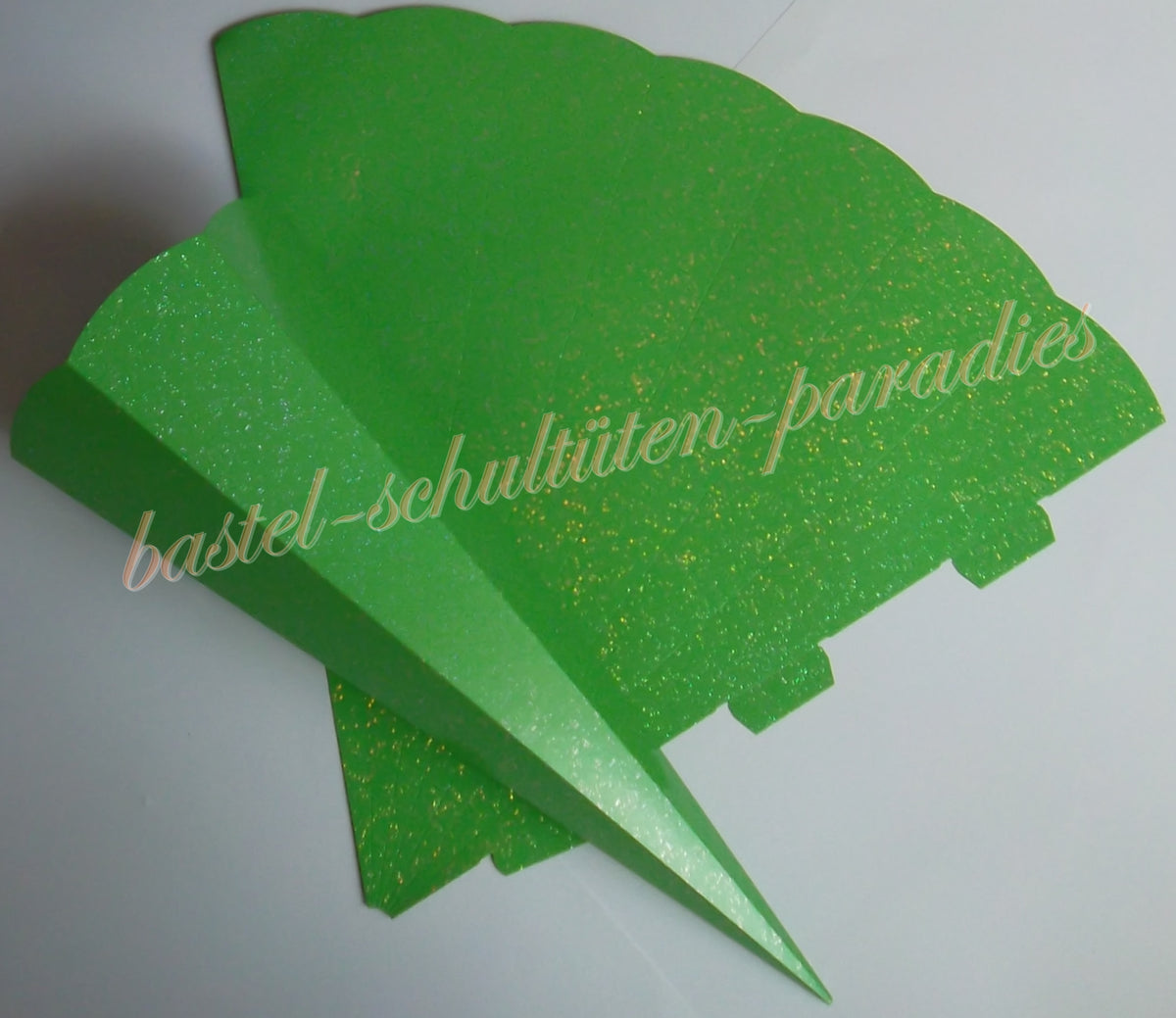 Schultütenrohling "Diamant" 70cm hellgrün