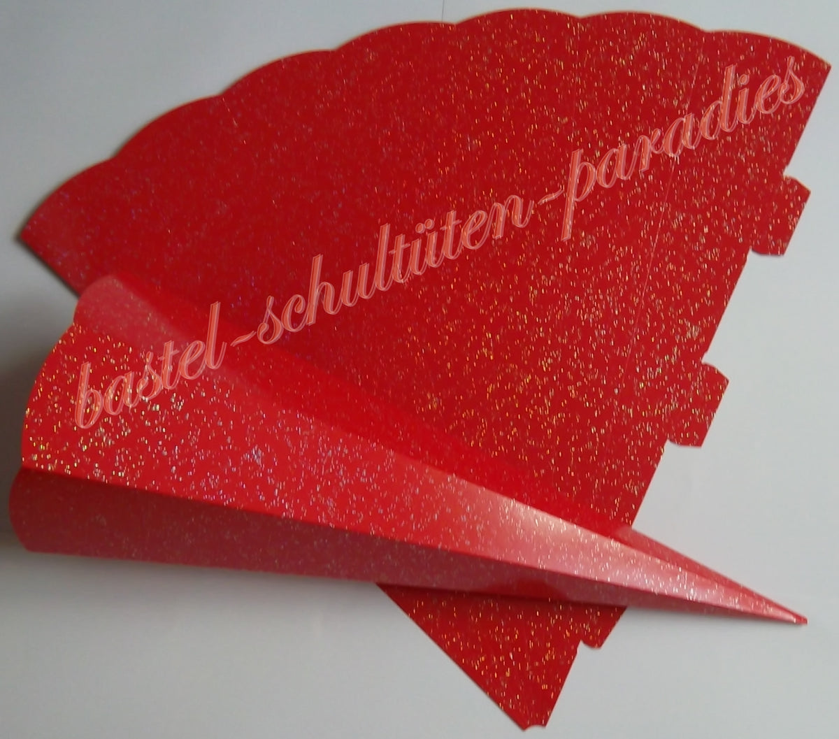 Schultütenrohling "Diamant" 70cm rot