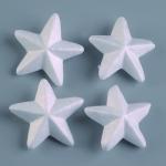 Styropor- Stern 8,3cm  4Stck. im Btl.