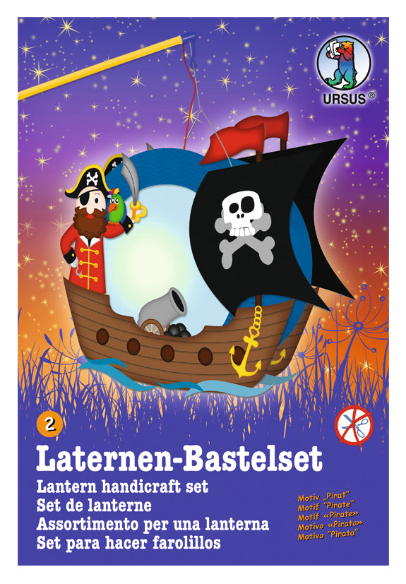 Laternen Bastelset "Pirat" gestanzt von URSUS®