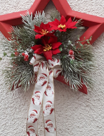 Türkranz Stern Weihnachten