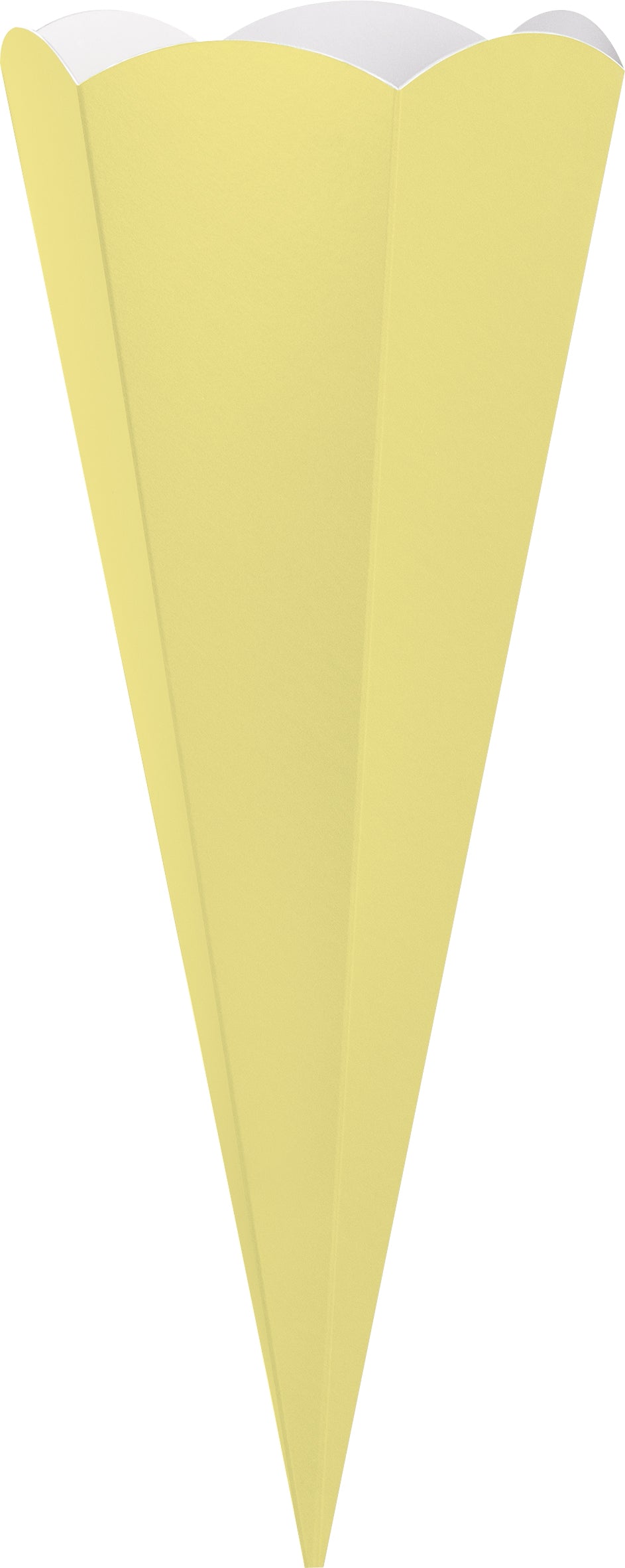 Schultütenrohling Zuschnitt sechseckig 69cm Zuckertüte Bastelset