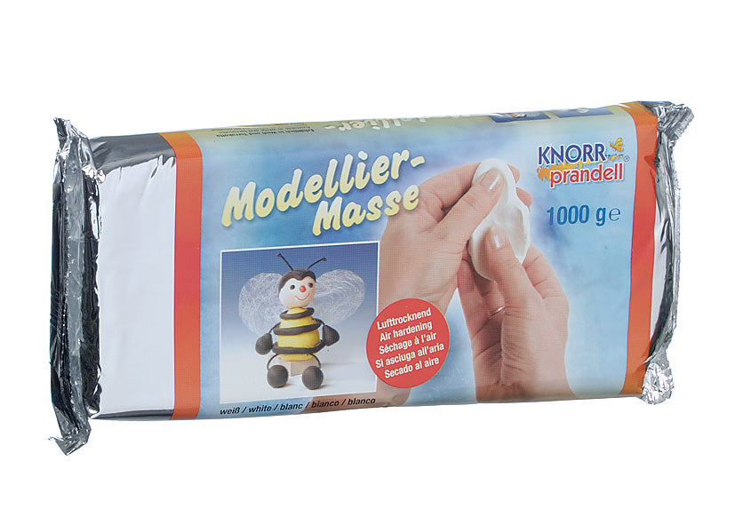 Modelliermasse 1000g weiß
