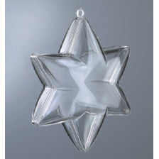 Kunststoff Acryl Stern teilbar 10cm