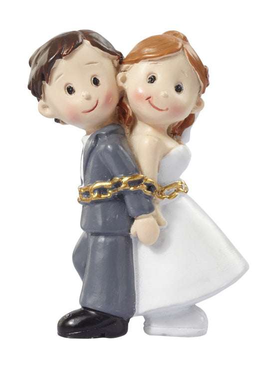Hochzeitspaar in Ketten 5 cm