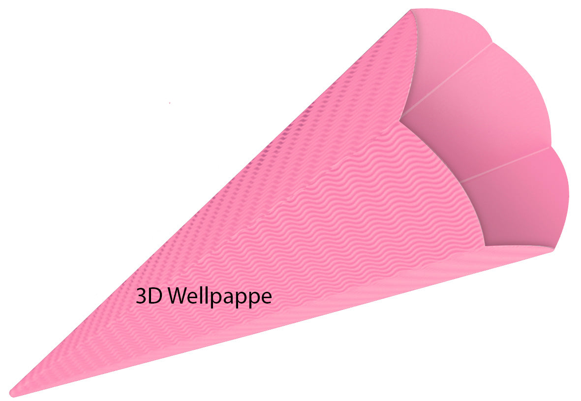 Bastelset Schmetterling mit Schleifenbandrüsche rosa-gelb
