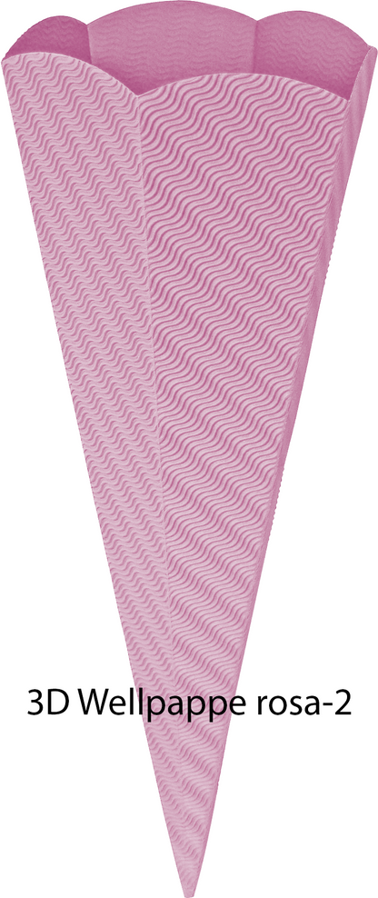 Schultüten Bastelset Blumenelfe flieder-grün-pink