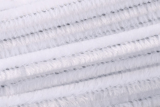 Chenille Pfeifenputzer weiß