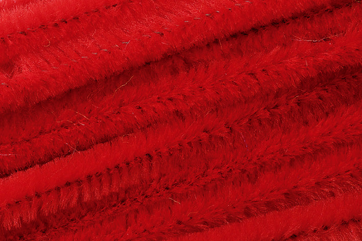 Chenille Pfeifenputzer dunkelrot