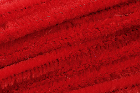 Chenille Pfeifenputzer dunkelrot
