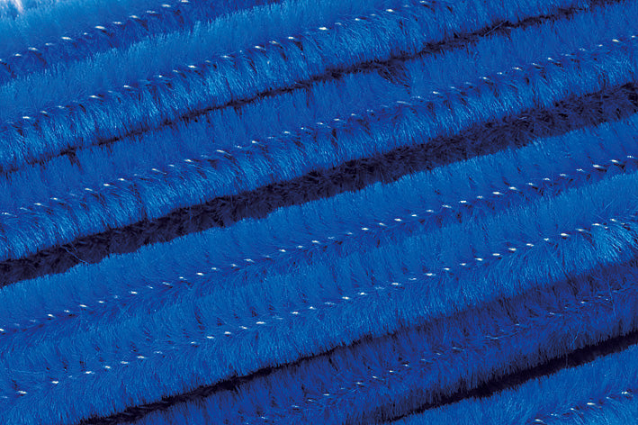 Chenille Pfeifenputzer blau