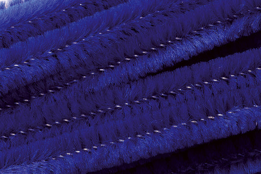 Chenille Pfeifenputzer dunkelblau