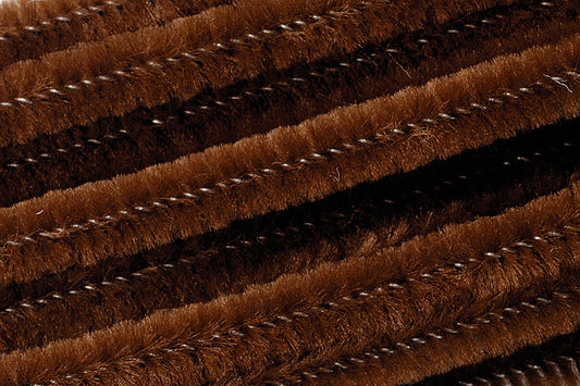 Chenille Pfeifenputzer braun