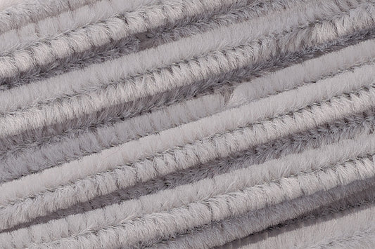 Chenille Pfeifenputzer grau