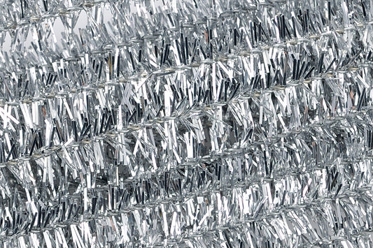 Chenille Pfeifenputzer silber
