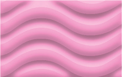 Geschwistertüte 3D Wellpappe-Rohling 40 cm rosa