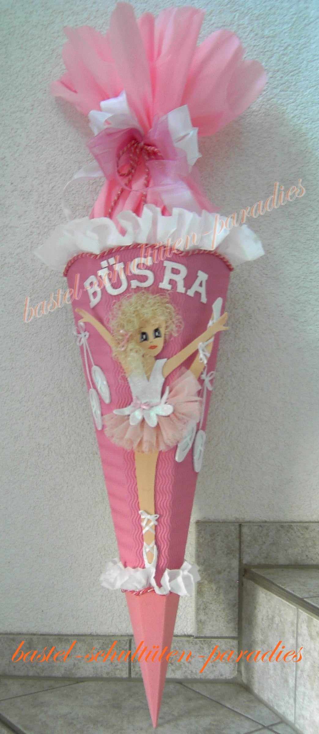Schultüten Bastelset Ballerina 2
