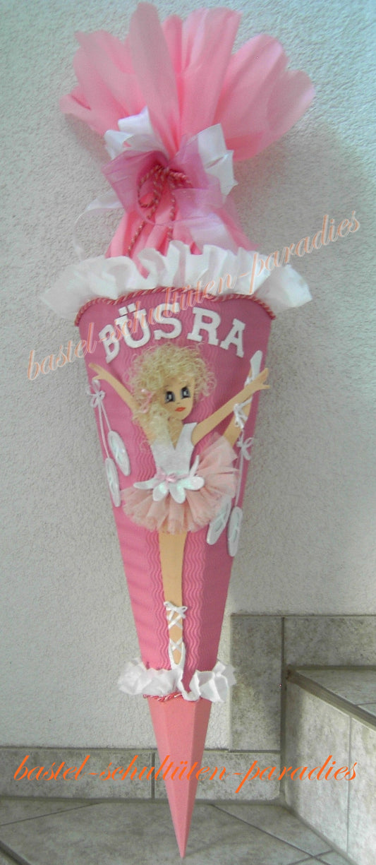 Schultüten Bastelset Ballerina 2