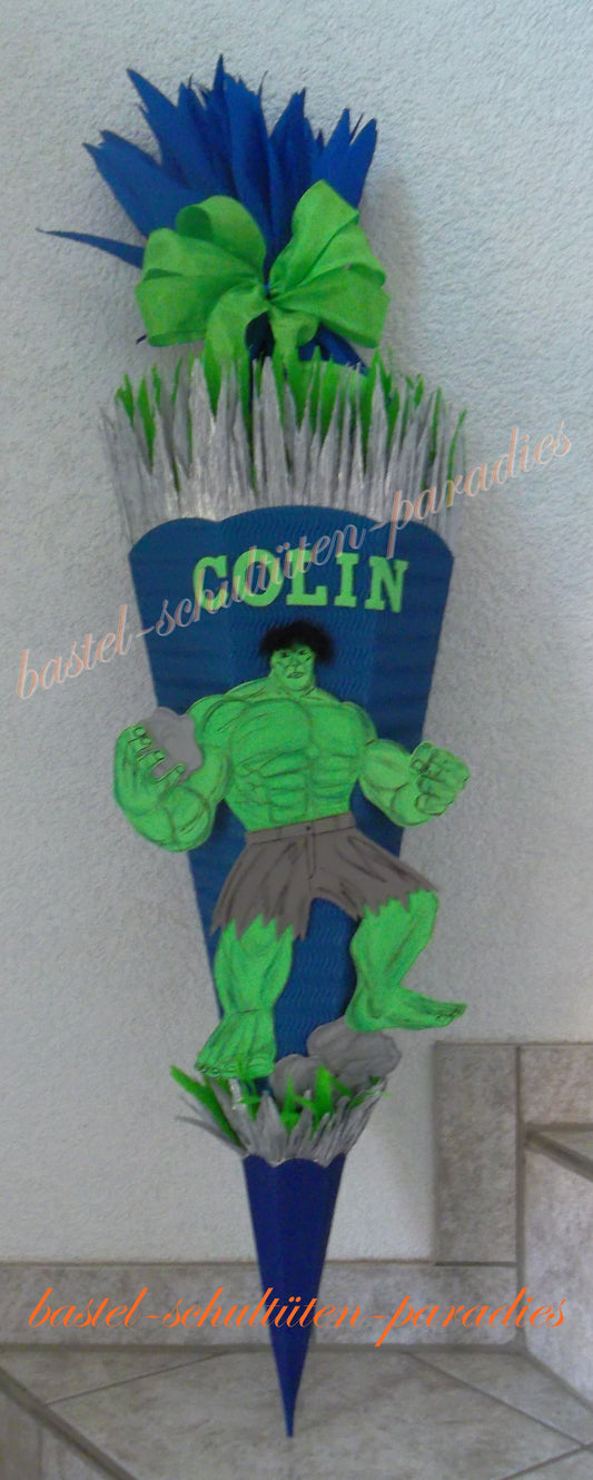 Schultüten Bastelset Hulk