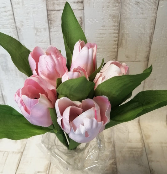 Tulpenstrauß rosa 6tlg.