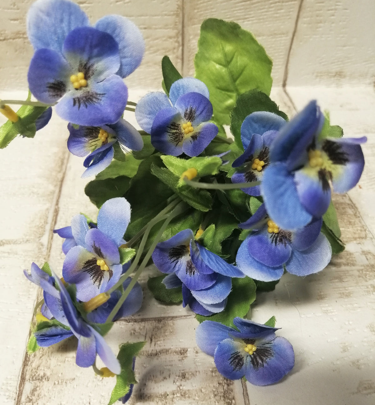 Stiefmütterchen-Busch künstliche Blumen