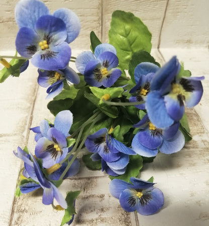 Stiefmütterchen-Busch künstliche Blumen