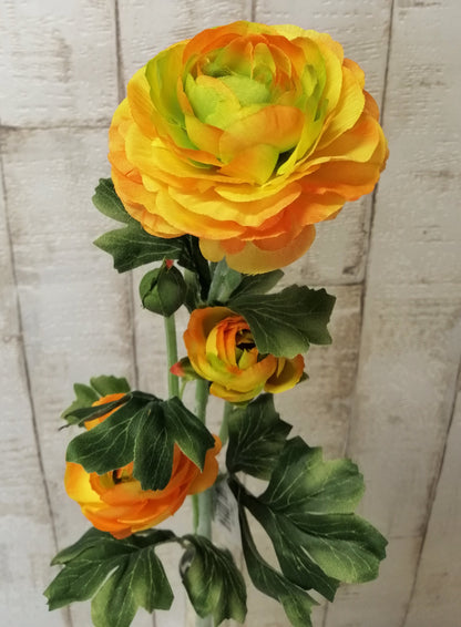 Basteln Dekorieren Ranunkel  künstliche Blumen