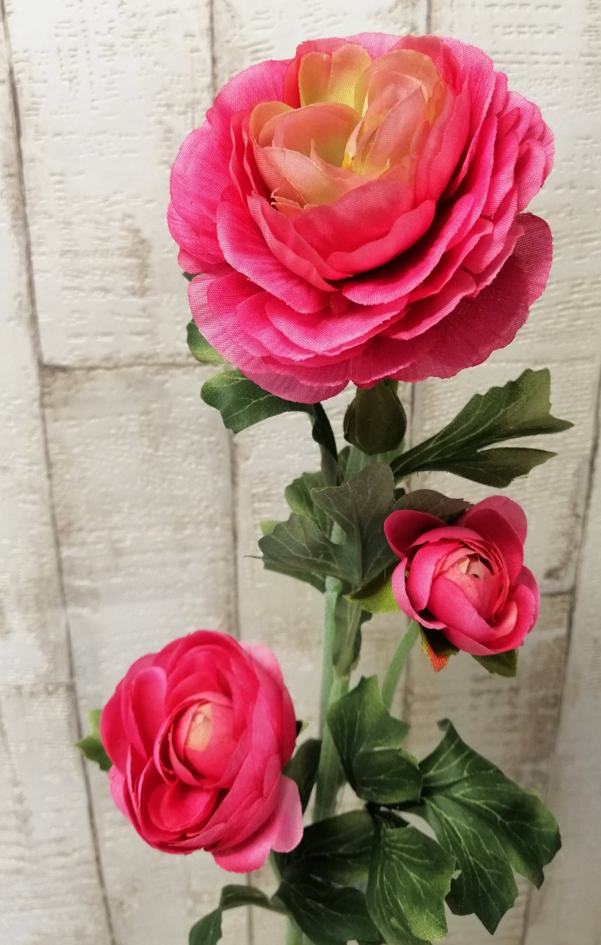 Basteln Dekorieren Ranunkel  künstliche Blumen