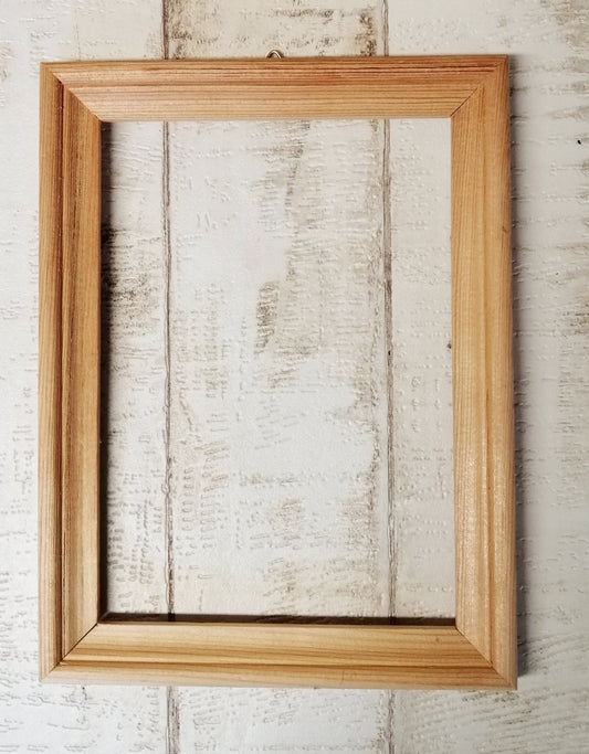 Holz-Bilderrahmen zum Basteln 16cm x 21cm