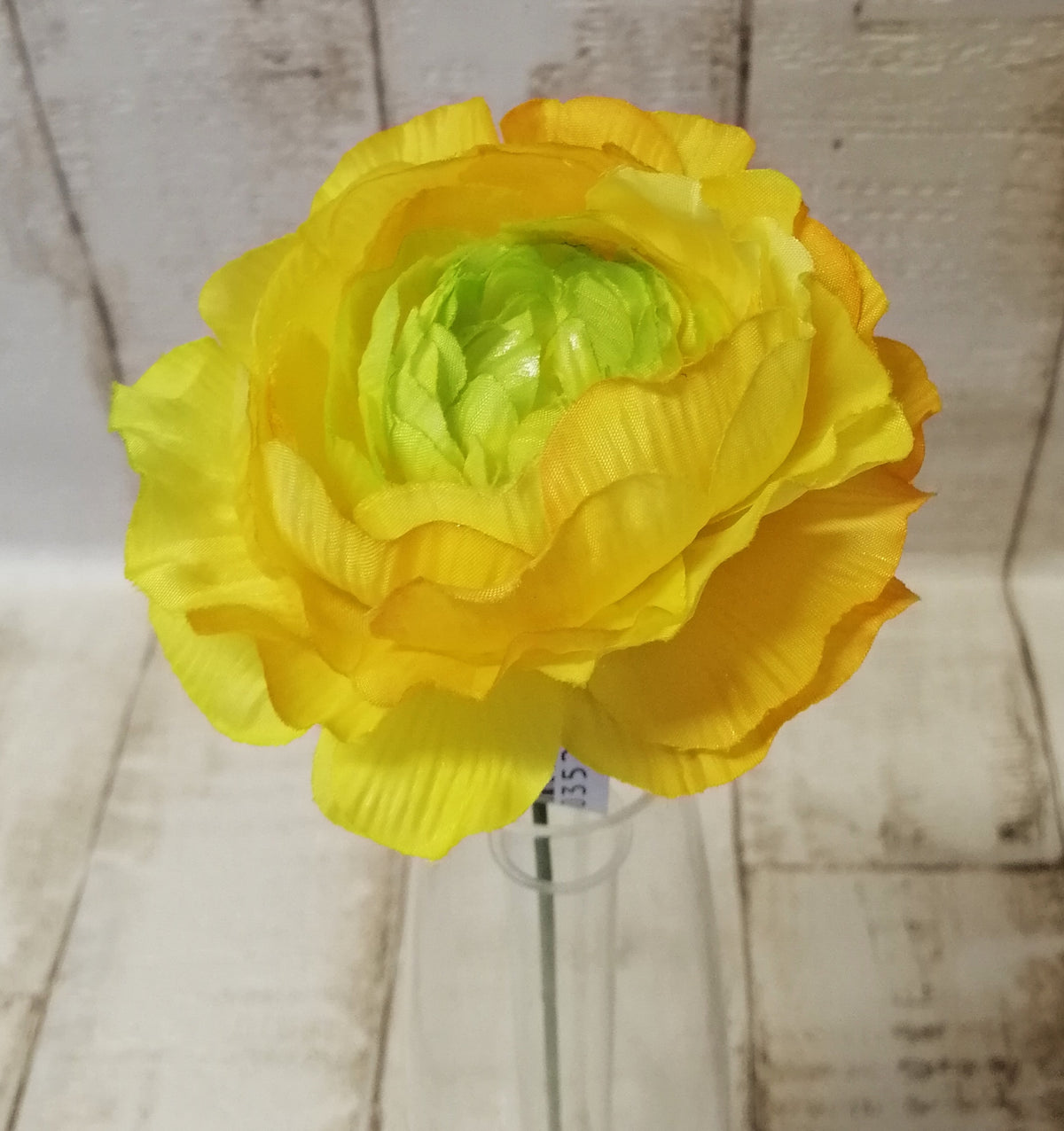 Ranunkel gelb künstliche Blumen Basteln Dekorieren