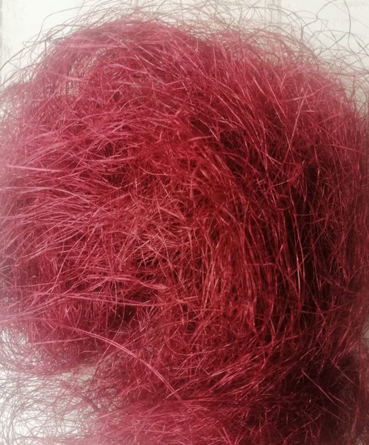 Sisal lose dunkelrot 25gr.