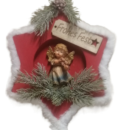 Türkranz Stern Weihnachten