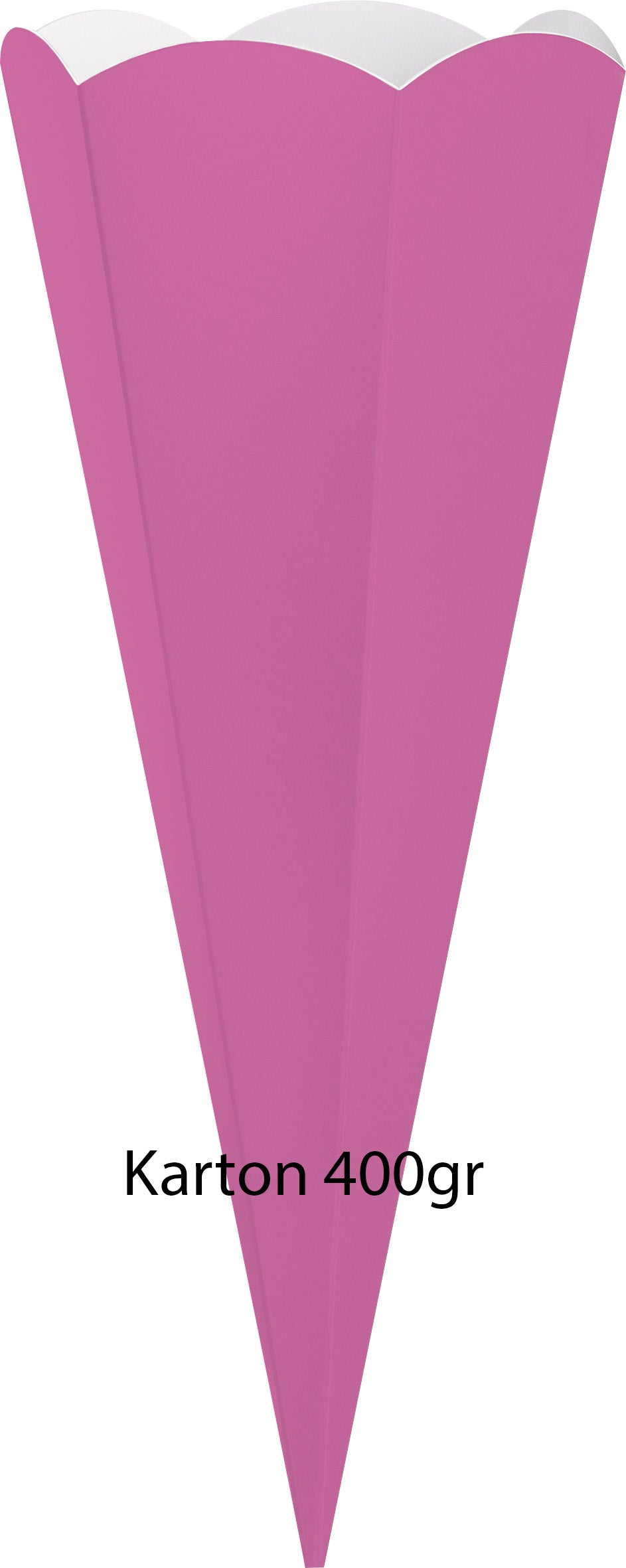 Schultüten Bastelset Pferde braun+ weiß mit Hufeisen /pink-grün