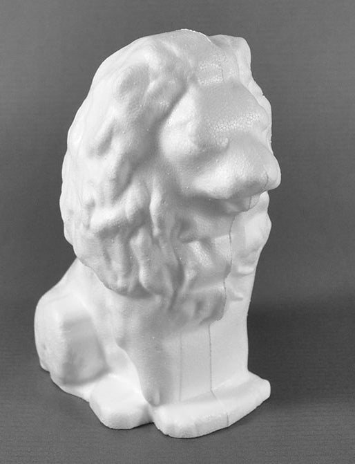 Styropor- Löwe sitzend 16,5cm