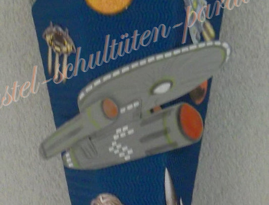 Bastelanleitung Raumschiff (nur Motiv)