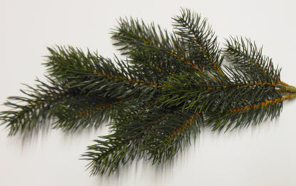 Edel-Tannenzweig x13 grün 50cm künstlich