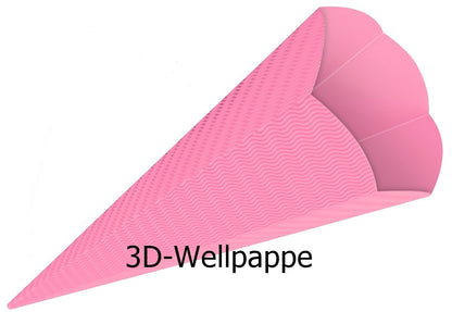 Schultüten Bastelset Blumenelfe rosa-grün