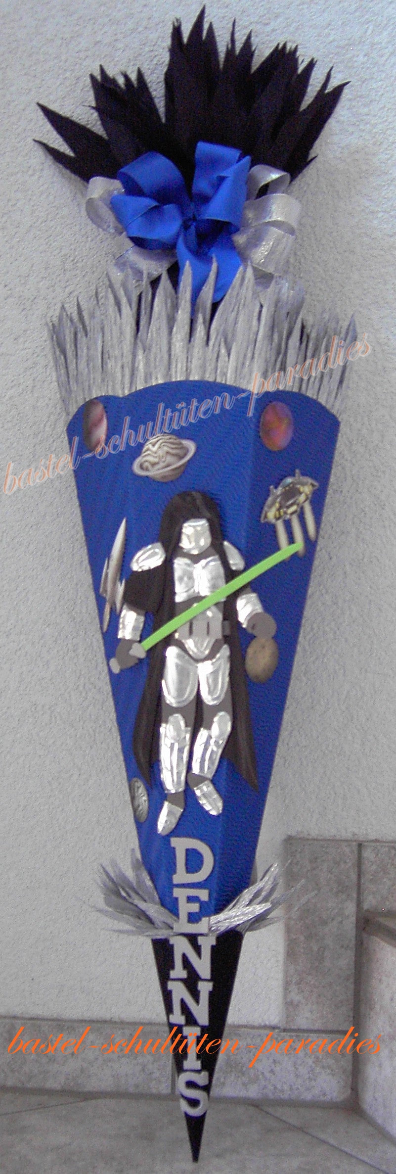 Schultüten Bastelset Weltraum-Ritter