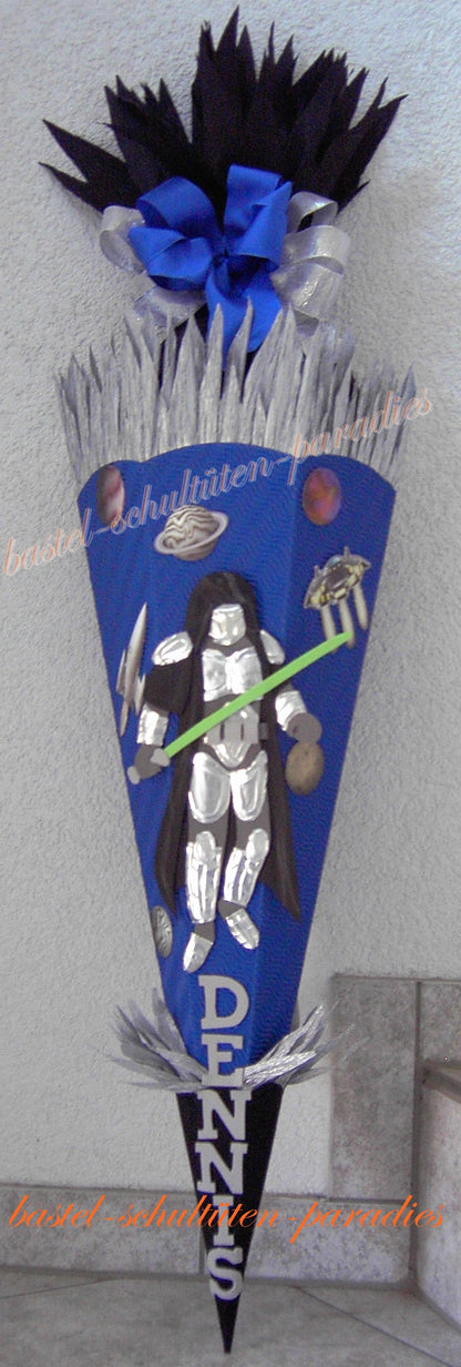 Schultüten Bastelset Weltraum-Ritter
